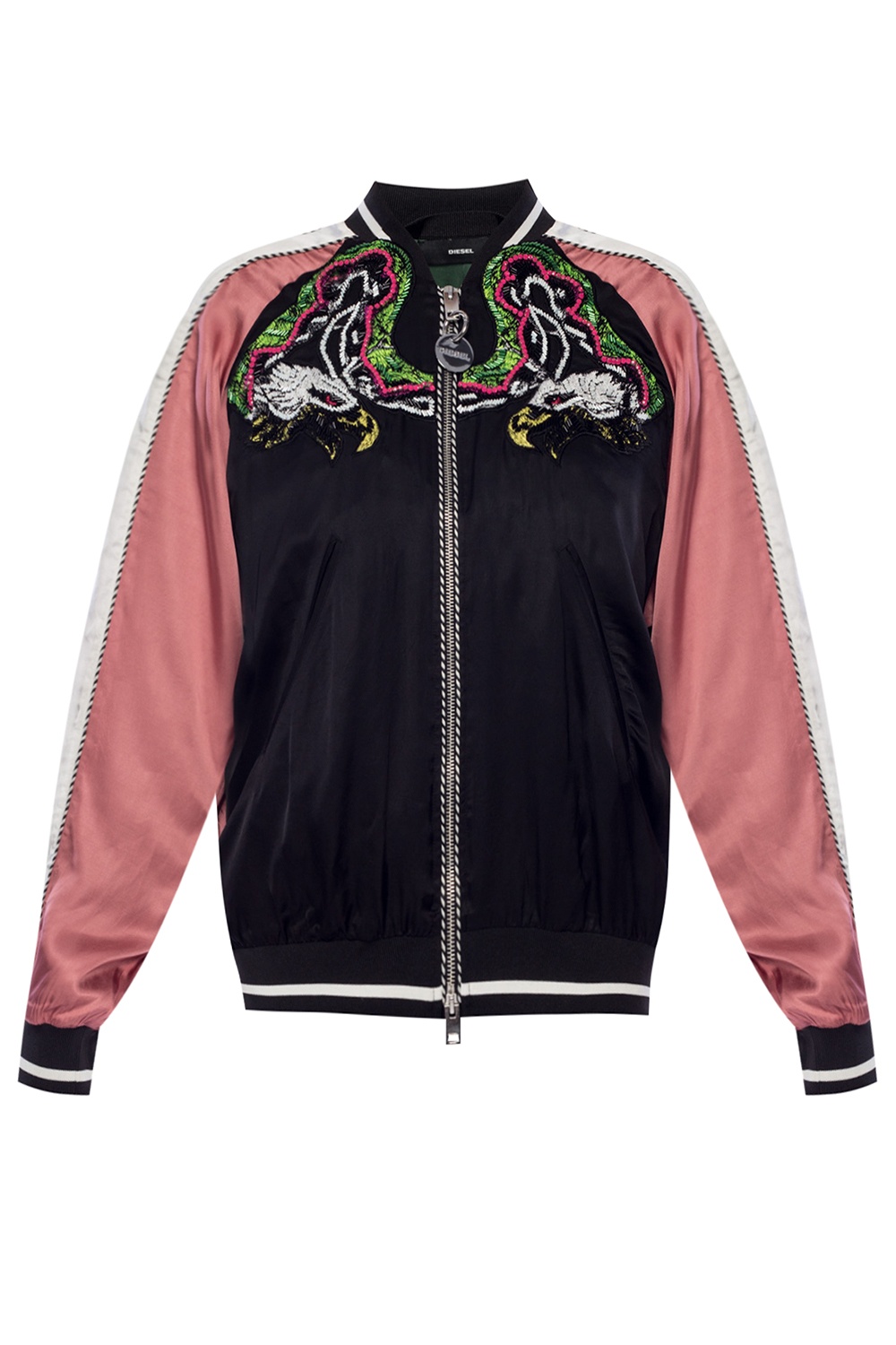 Diesel embroidered deals bomber jacket